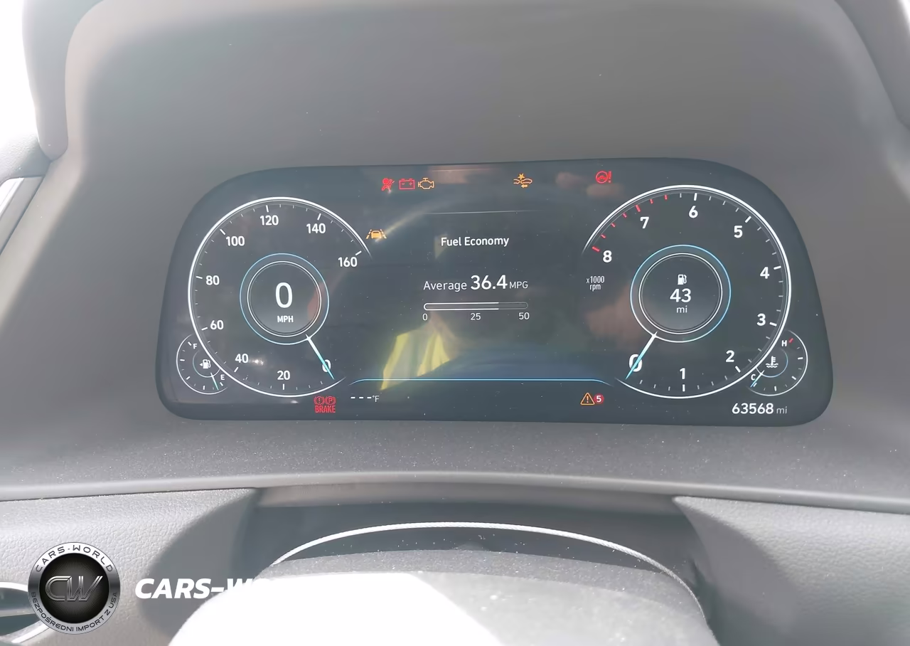 2021 Hyundai Sonata Sel VIN:5NPEF4JA7MH103038 - 7