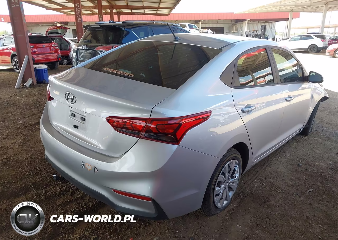 2020 Hyundai Accent Se VIN:3KPC24A66LE118390 - 4