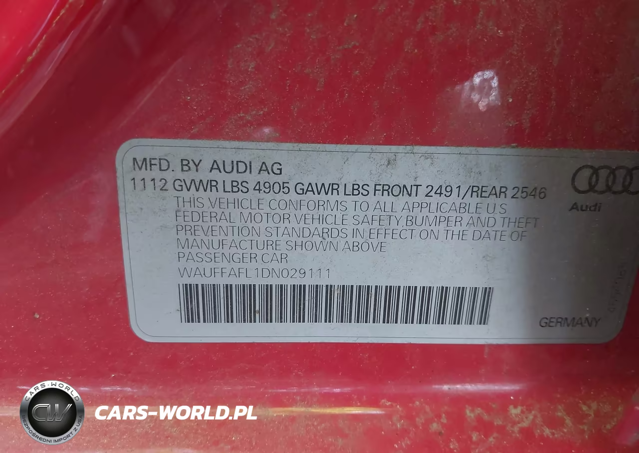2013 Audi A4 2.0T Premium VIN:WAUFFAFL1DN029111 - 9