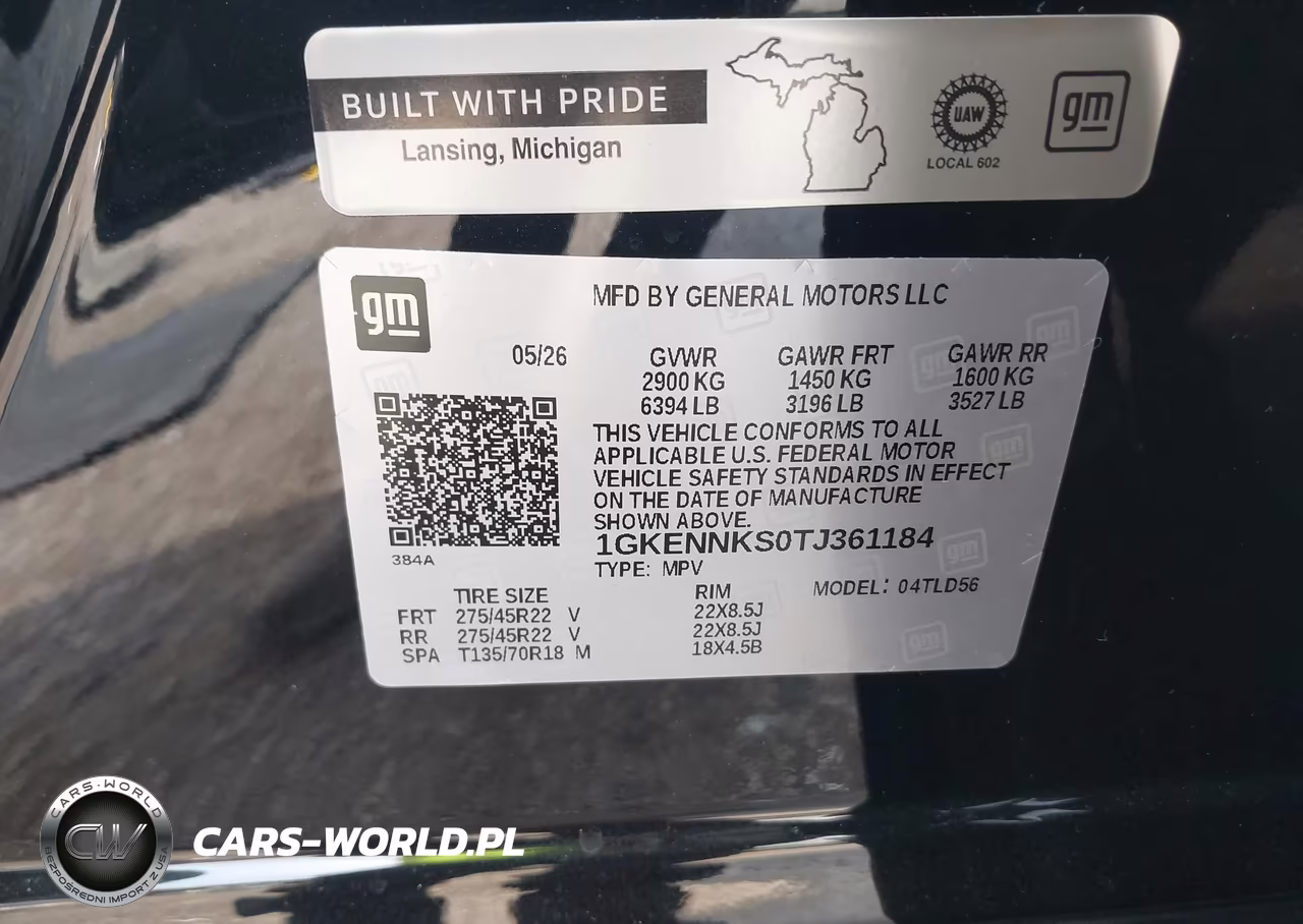2026 GMC Acadia Elevation Awd VIN:1GKENNKS0TJ361184 - 9