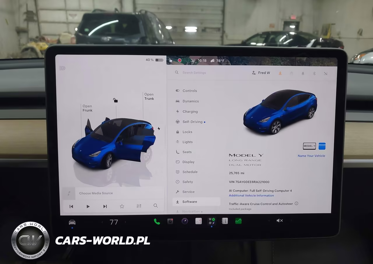 2024 Tesla Model Y Long Range Dual Motor All-Wheel Drive VIN:7SAYGDEE6RA221000 - 19
