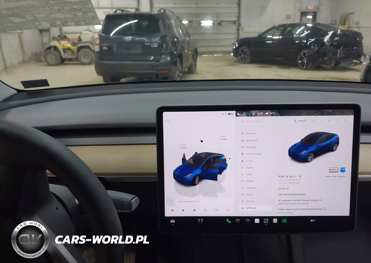 2024 Tesla Model Y Long Range Dual Motor All-Wheel Drive VIN:7SAYGDEE6RA221000 - 7