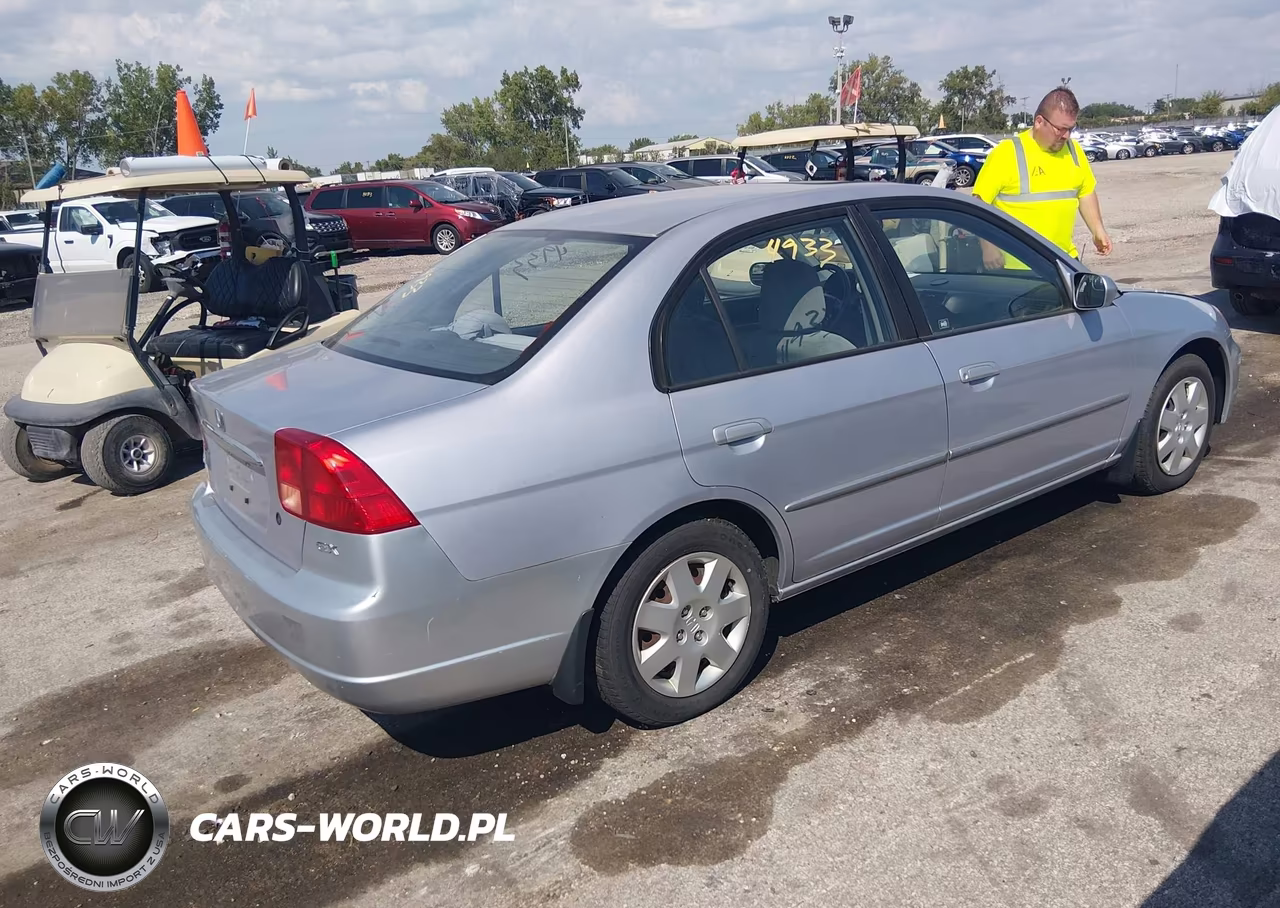 2002 Honda Civic Ex VIN:1HGES26872L078433 - 4