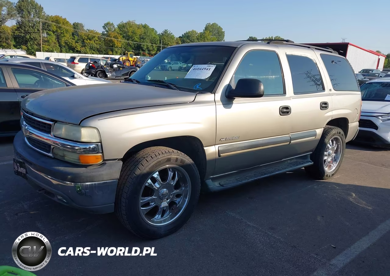 2001 Chevrolet Tahoe Ls VIN:1GNEK13T31R145548 - 2