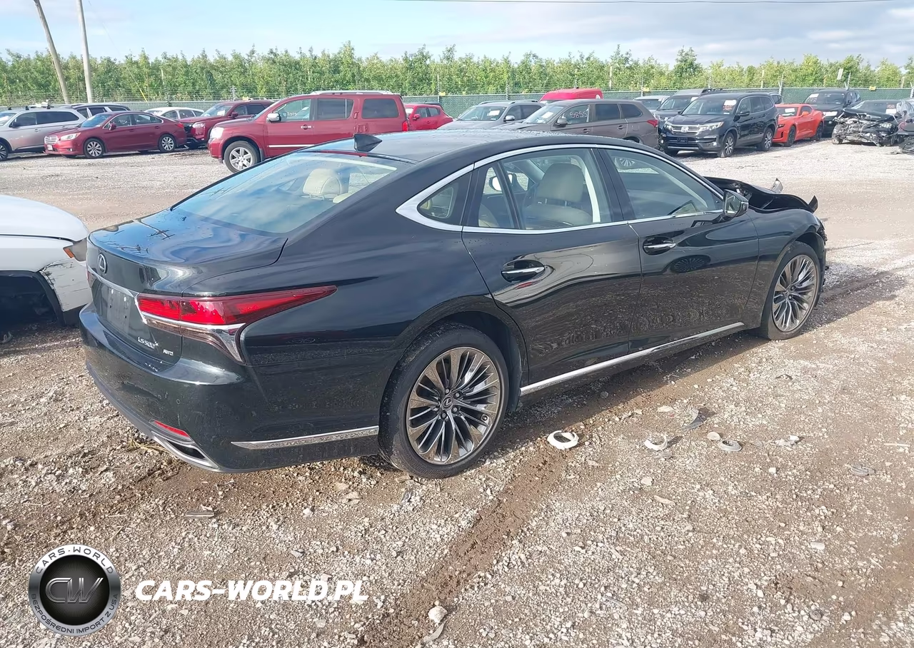 2019 Lexus Ls 500 VIN:JTHC51FFXK5006442 - 4