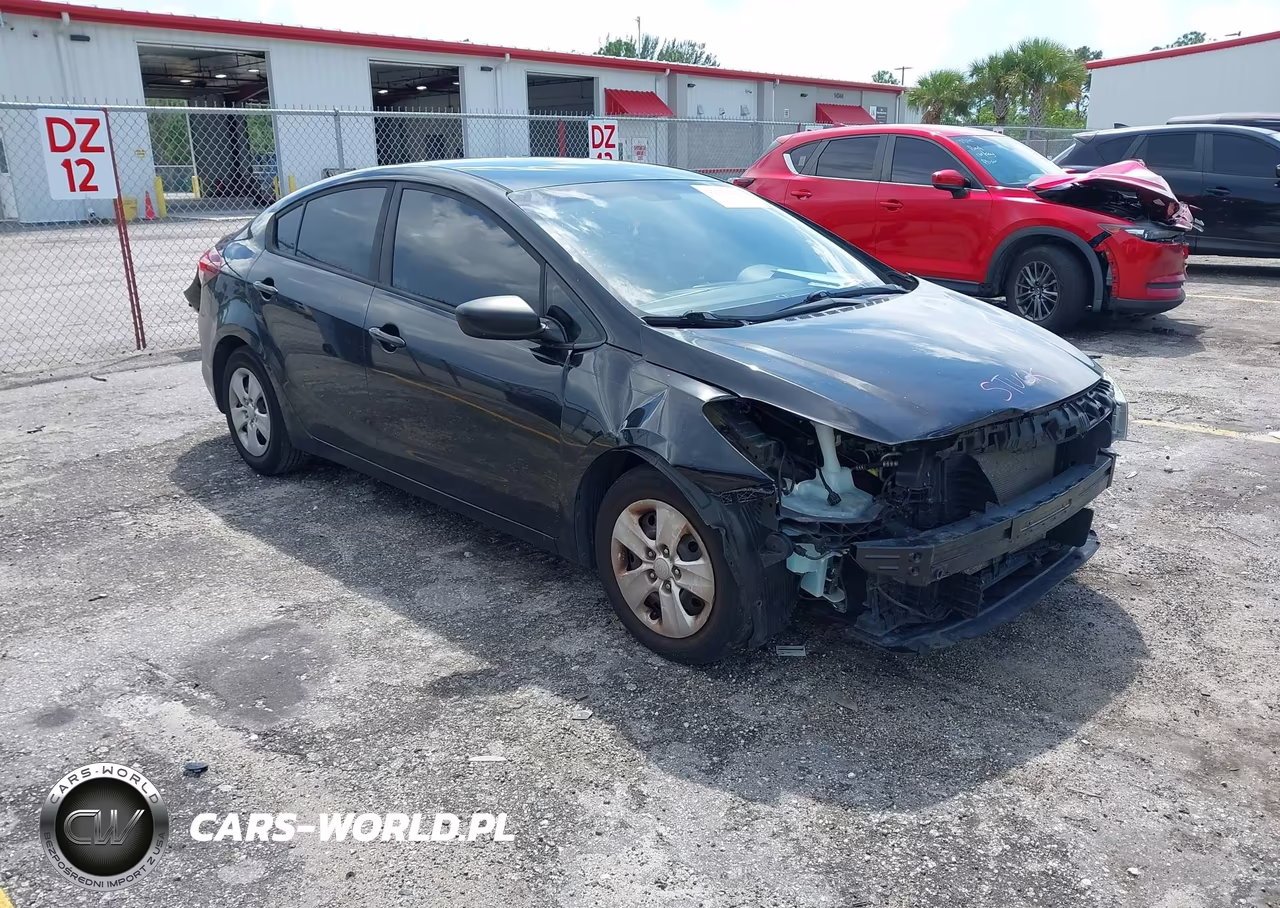 2017 Kia Forte Lx VIN:3KPFK4A74HE145617 - 1