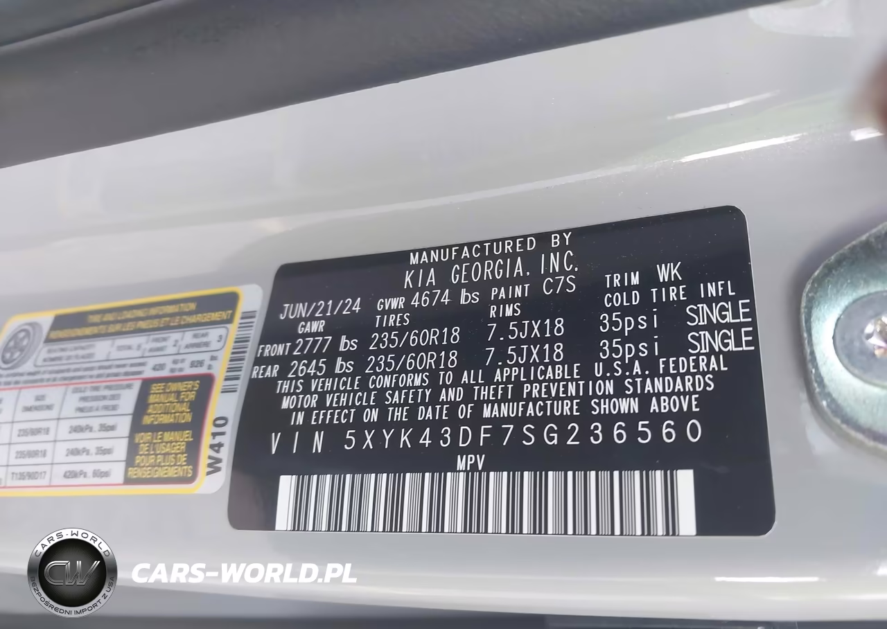 2025 Kia Sportage Sx VIN:5XYK43DF7SG236560 - 9