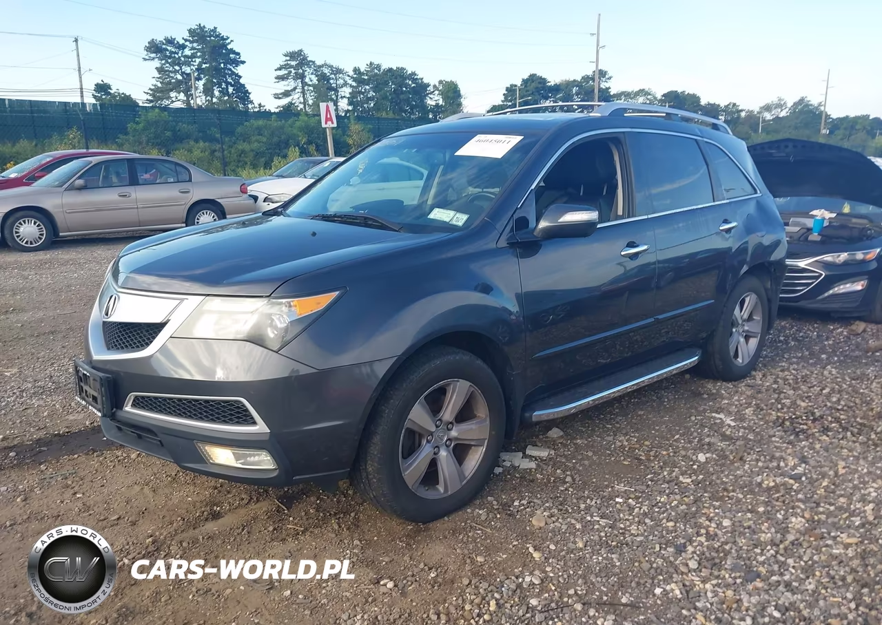 2013 Acura Mdx Technology Package VIN:2HNYD2H39DH507900 - 2