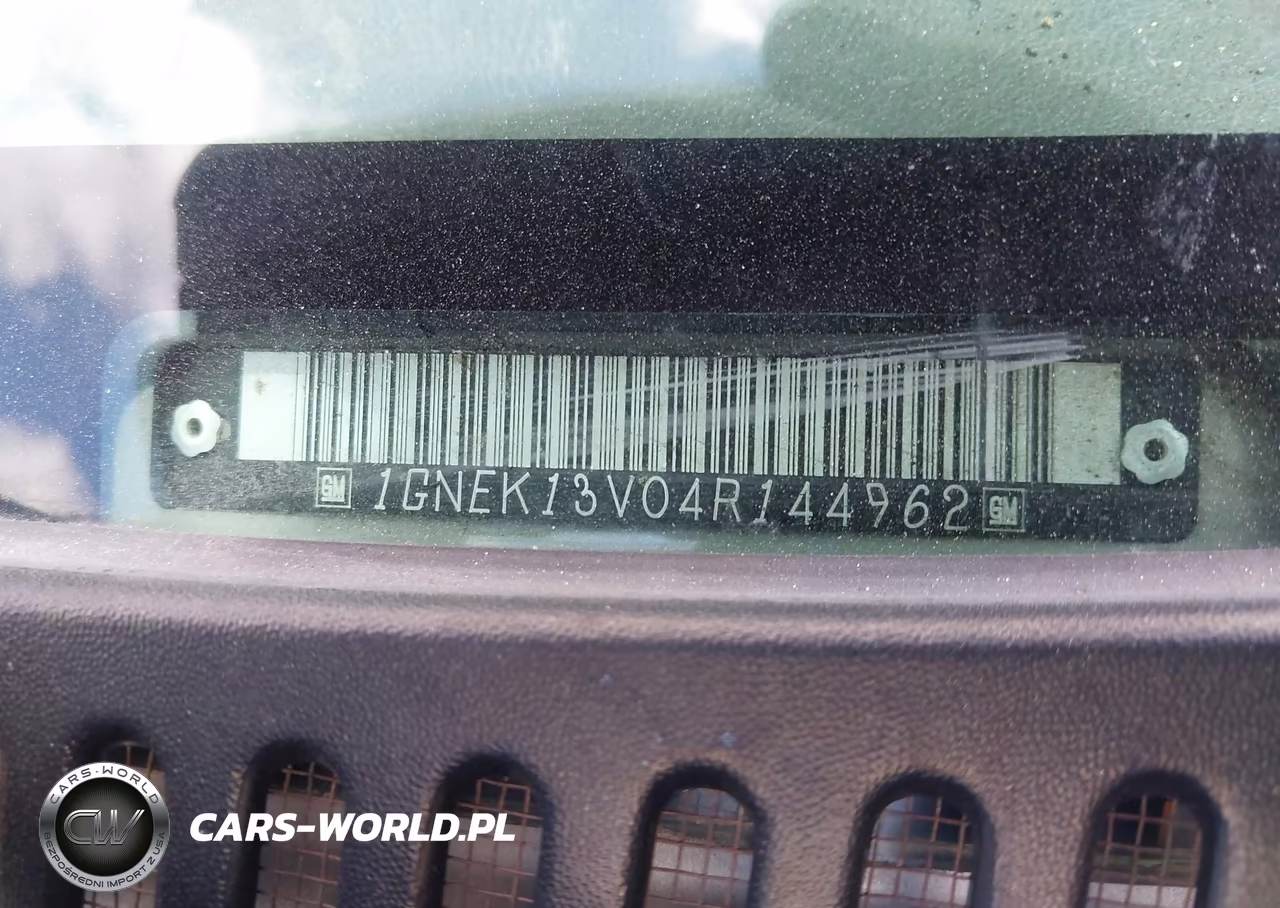 2004 Chevrolet Tahoe Ls VIN:1GNEK13V04R144962 - 9