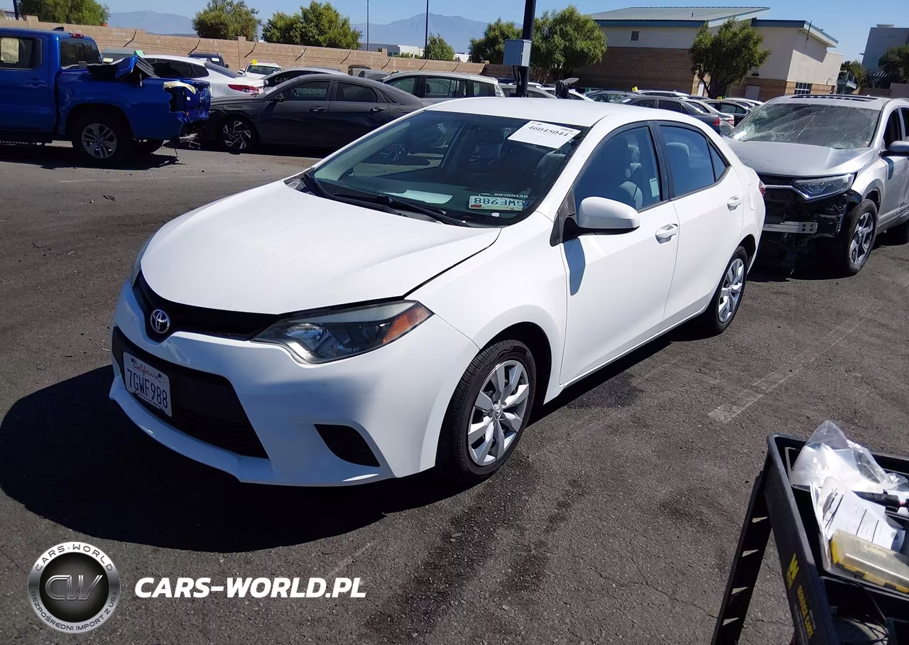 2014 Toyota Corolla Le VIN:5YFBURHE9EP174986 - 2