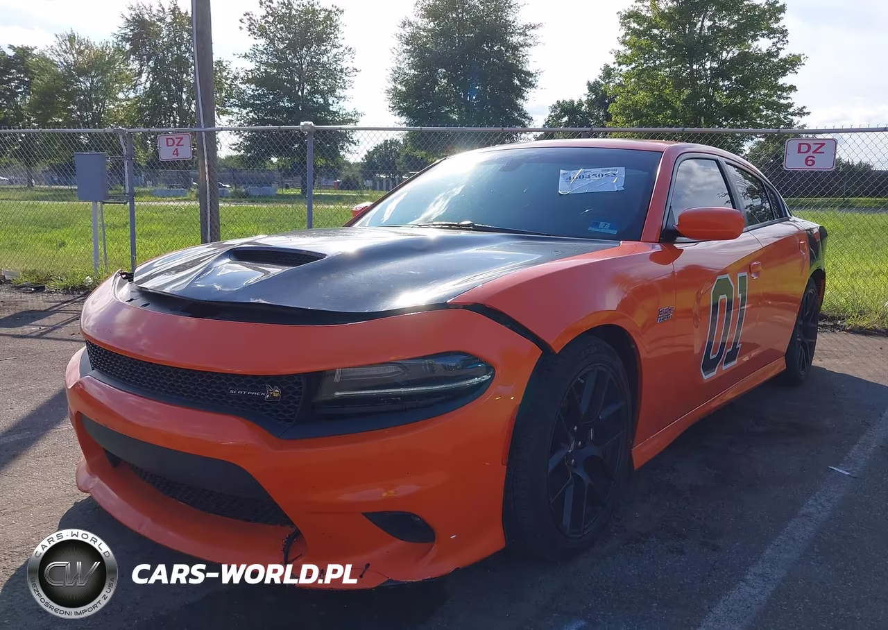 2018 Dodge Charger R-T Scat Pack Rwd VIN:2C3CDXGJ7JH314951 - 2