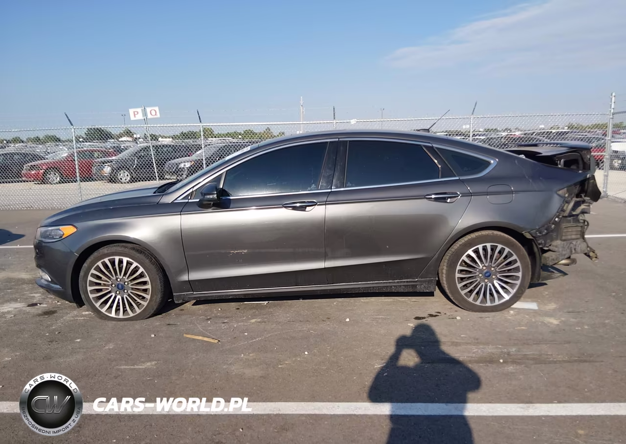 2017 Ford Fusion Titanium VIN:3FA6P0K96HR116452 - 14