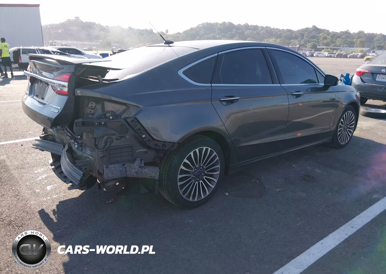 2017 Ford Fusion Titanium VIN:3FA6P0K96HR116452 - 3