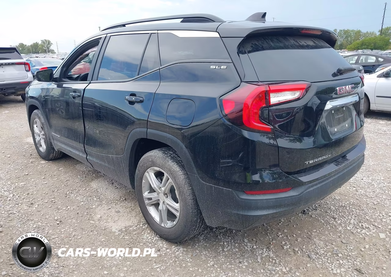 2022 GMC Terrain Fwd Sle VIN:3GKALMEV2NL253018 - 3