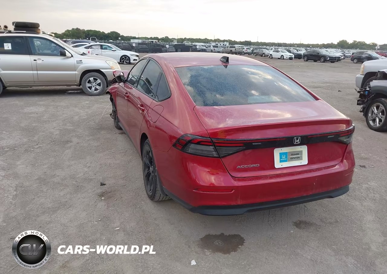 2025 Honda Accord Se VIN:1HGCY1F41SA046845 - 3