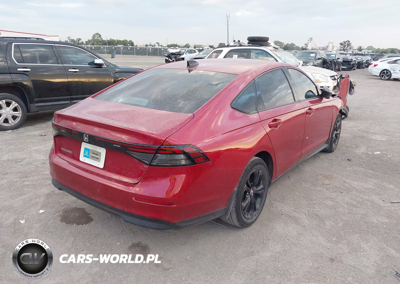 2025 Honda Accord Se VIN:1HGCY1F41SA046845 - 4