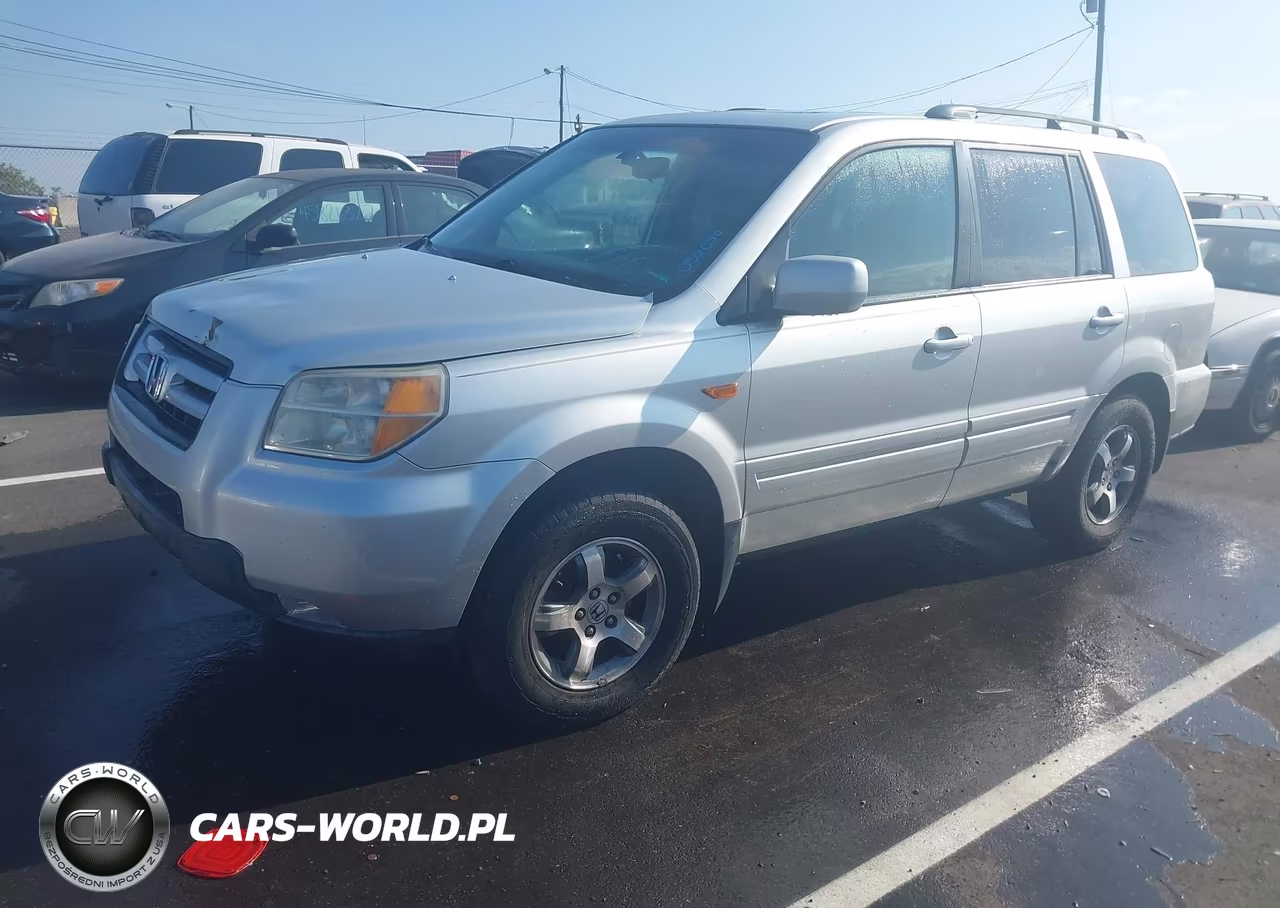 2007 Honda Pilot Ex-L VIN:5FNYF28547B038050 - 2