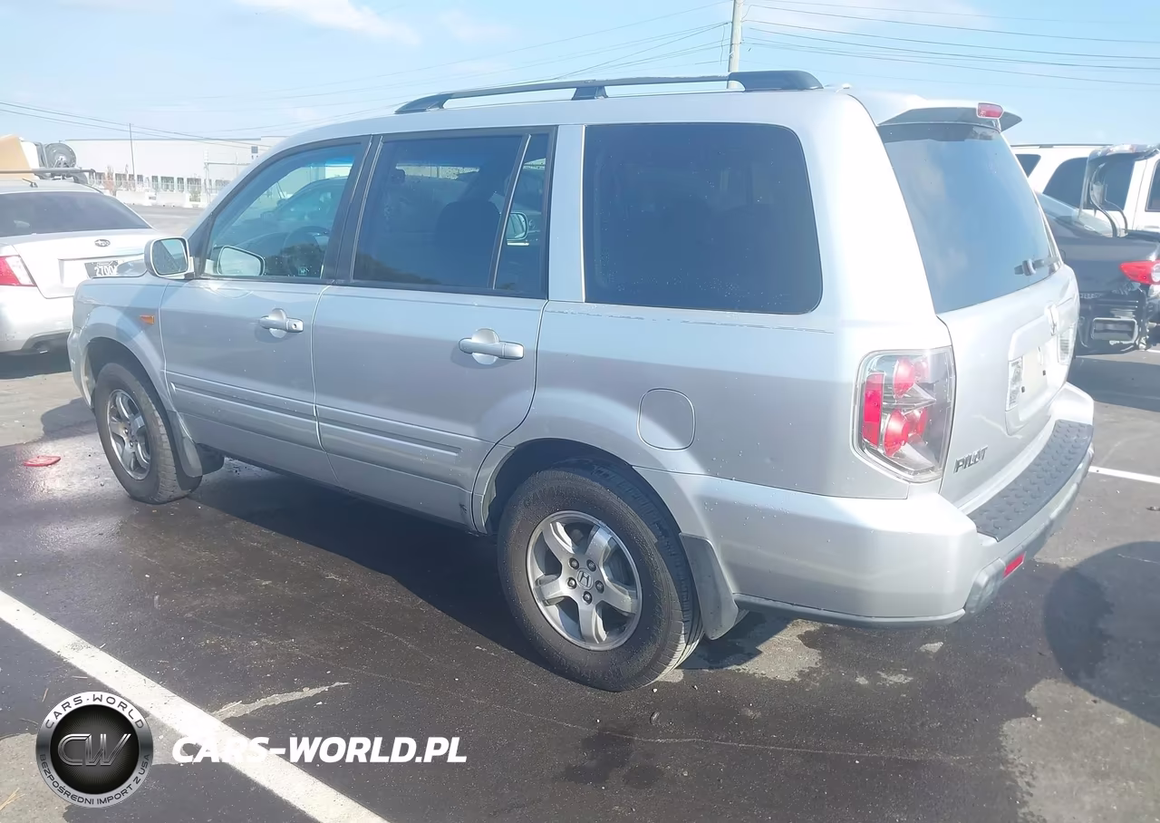 2007 Honda Pilot Ex-L VIN:5FNYF28547B038050 - 3