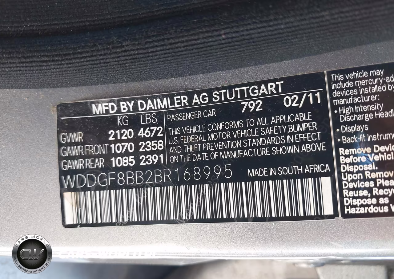 2011 Mercedes-Benz C 300 Luxury 4Matic VIN:WDDGF8BB2BR168995 - 9