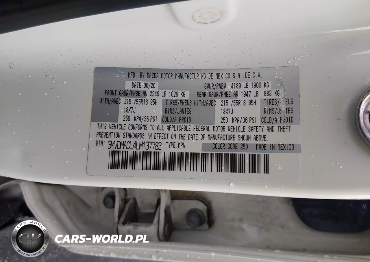 2020 Mazda Cx-30 Select Package VIN:3MVDMACL4LM137783 - 9