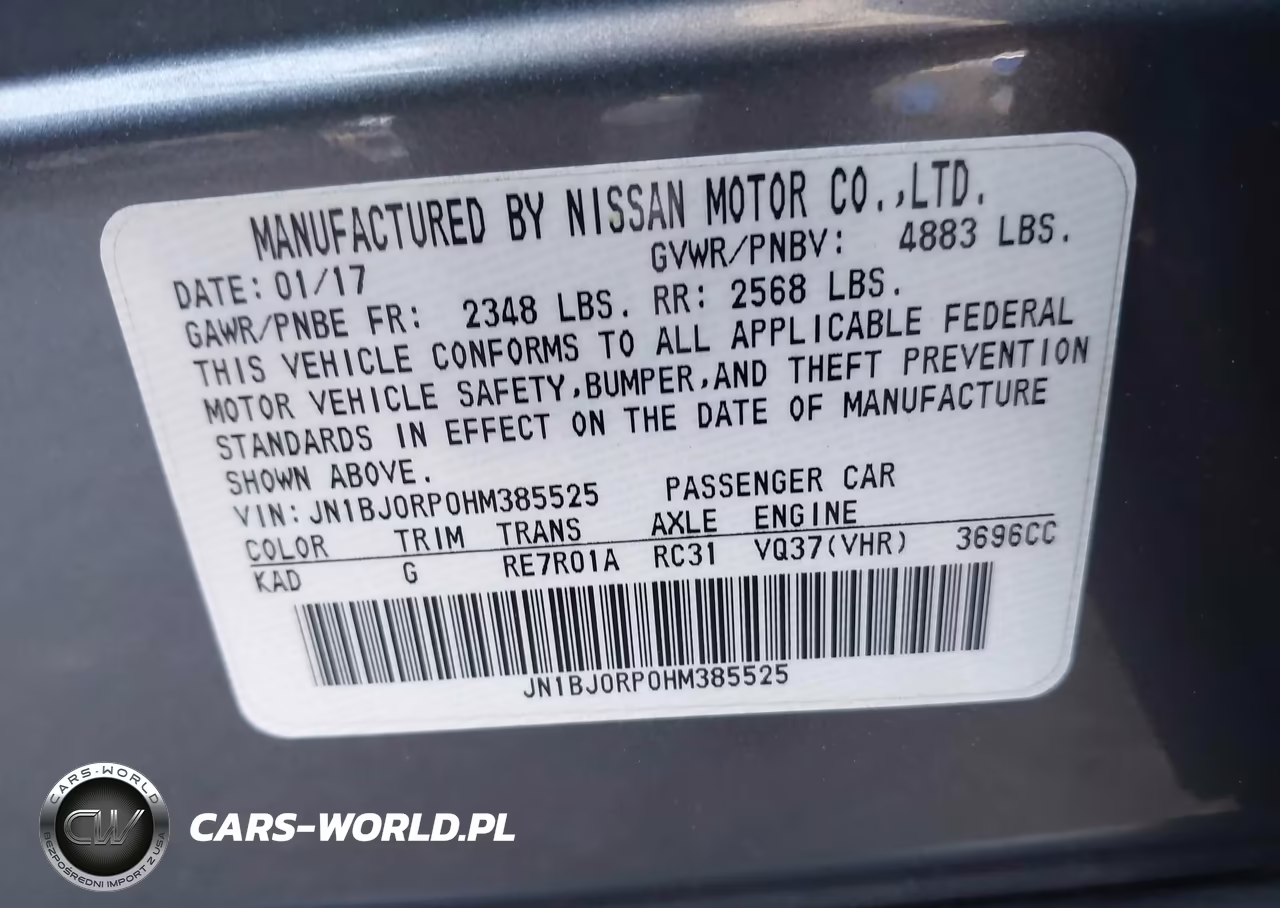2017 Infiniti Qx50 VIN:JN1BJ0RP0HM385525 - 9
