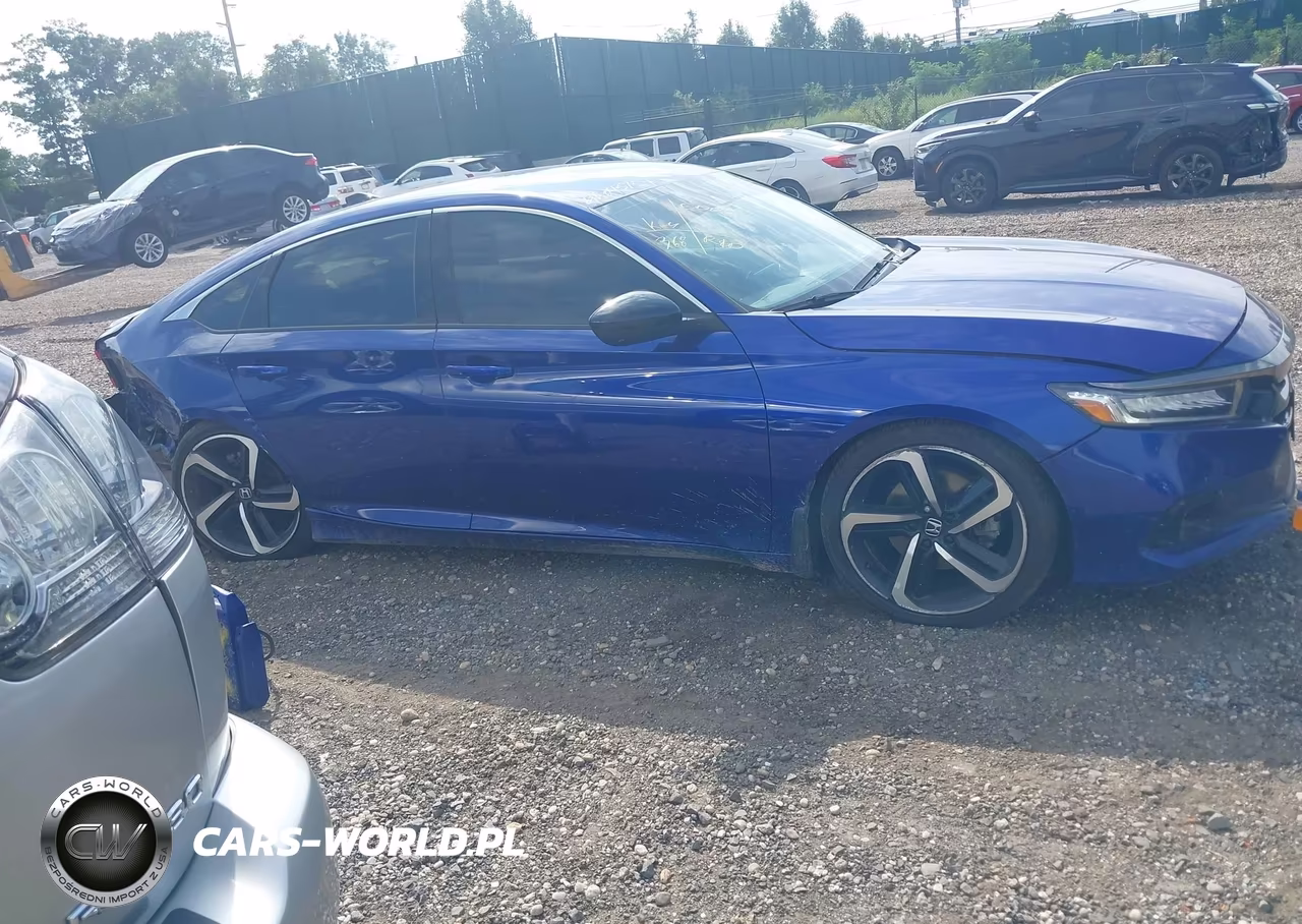 2022 Honda Accord Sport VIN:1HGCV1F30NA121779 - 13