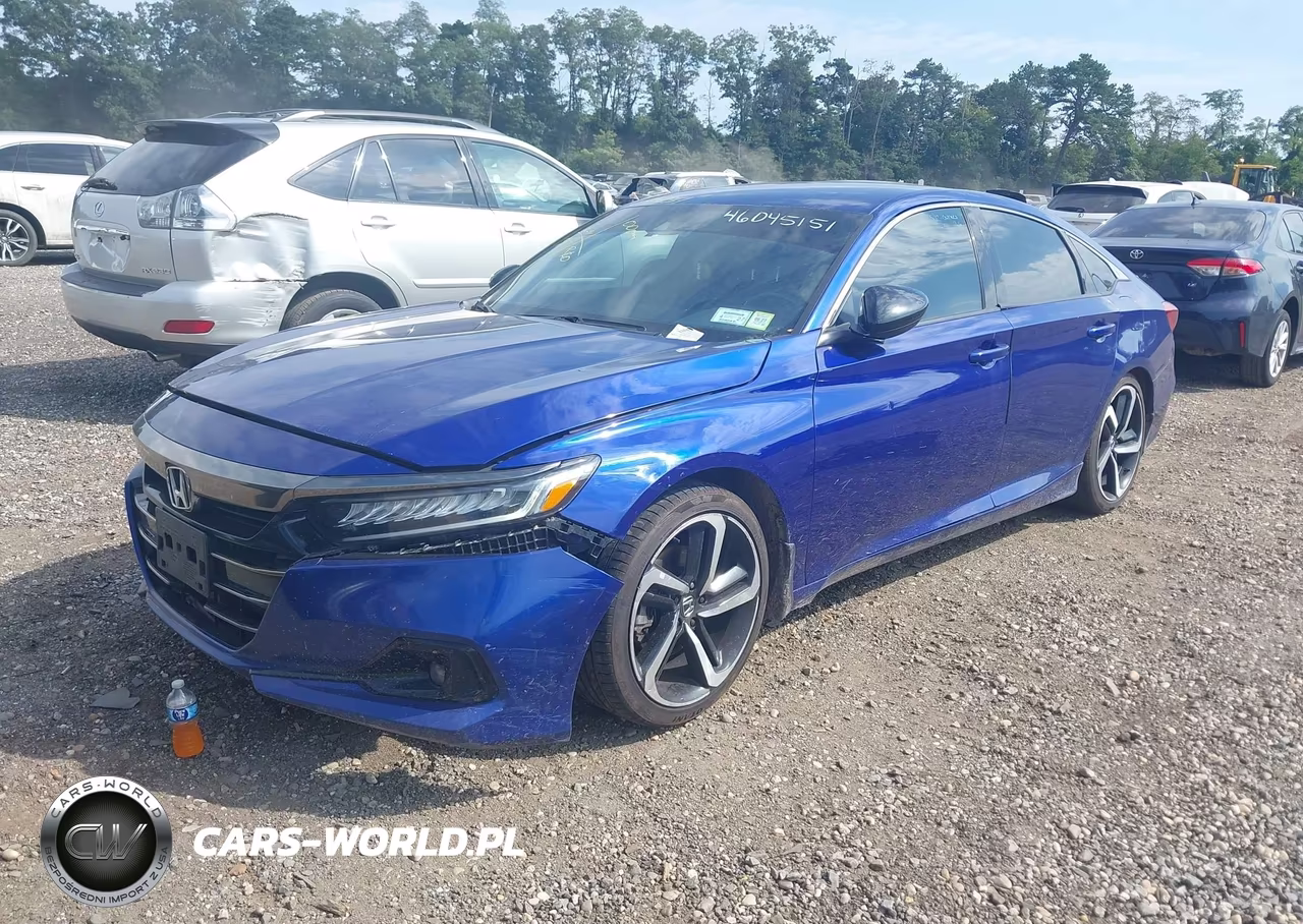 2022 Honda Accord Sport VIN:1HGCV1F30NA121779 - 2