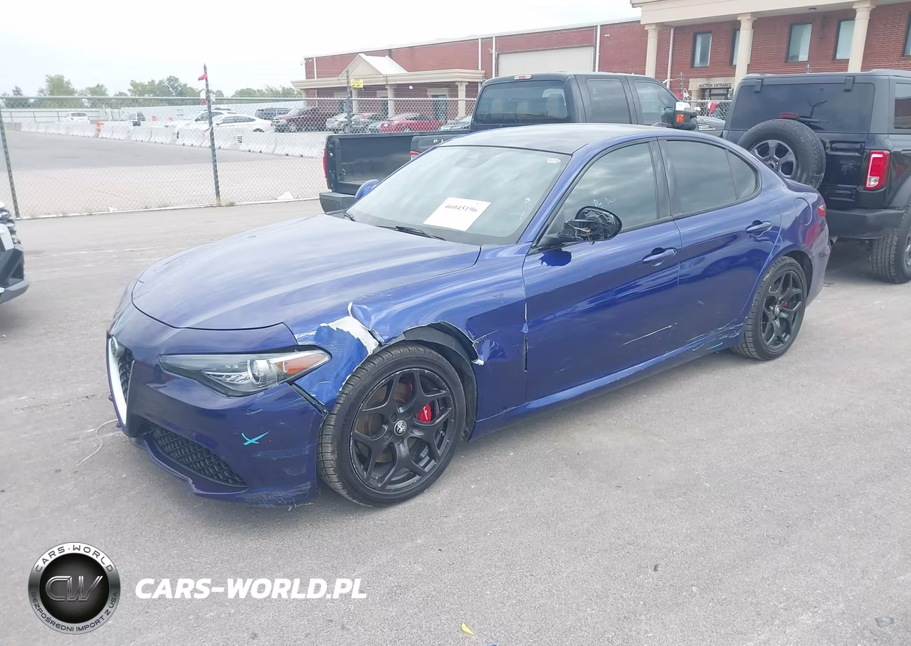2022 Alfa Romeo Giulia Ti Rwd VIN:ZARFAMBN3N7662182 - 2