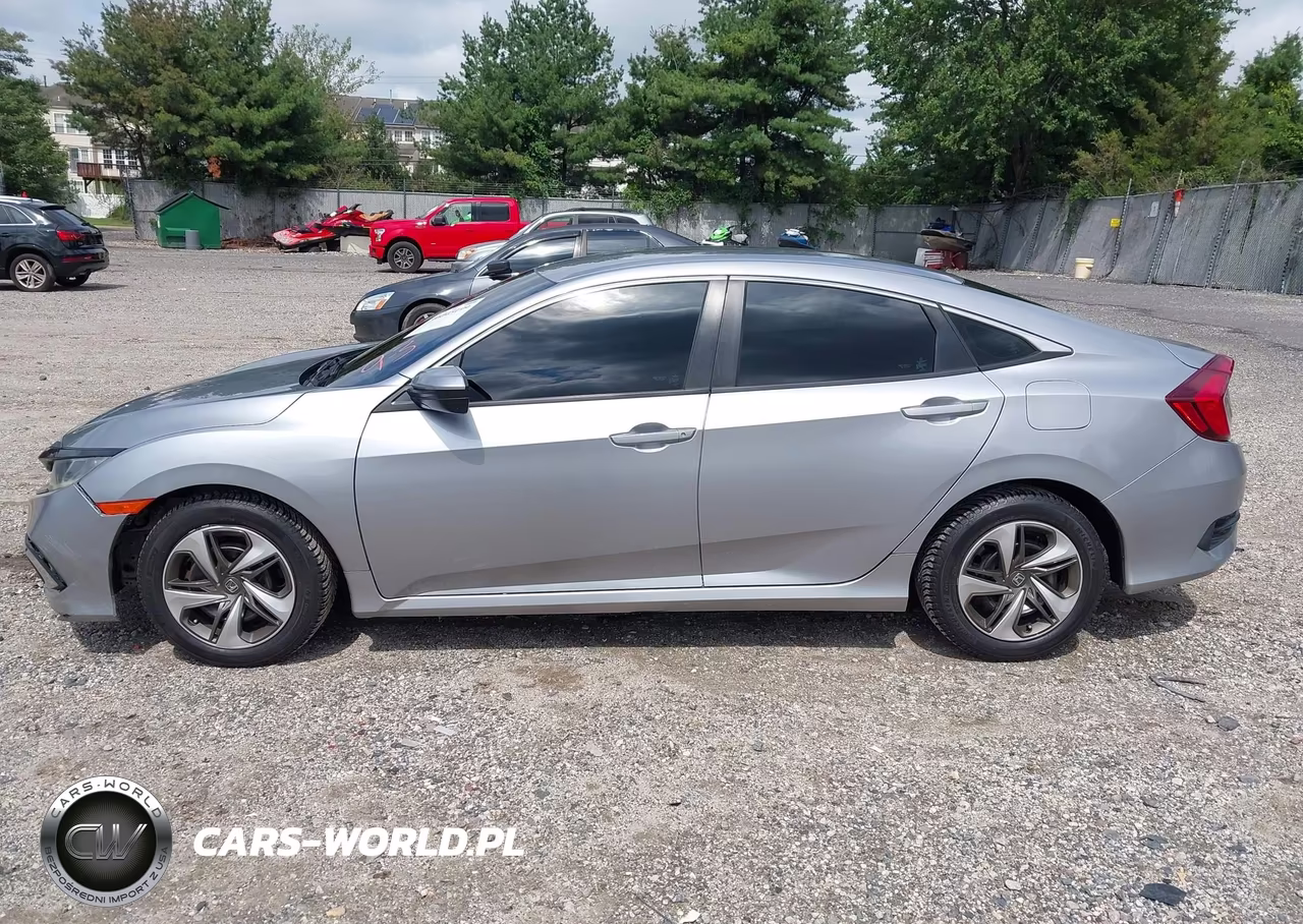 2019 Honda Civic Lx VIN:2HGFC2F69KH538558 - 14