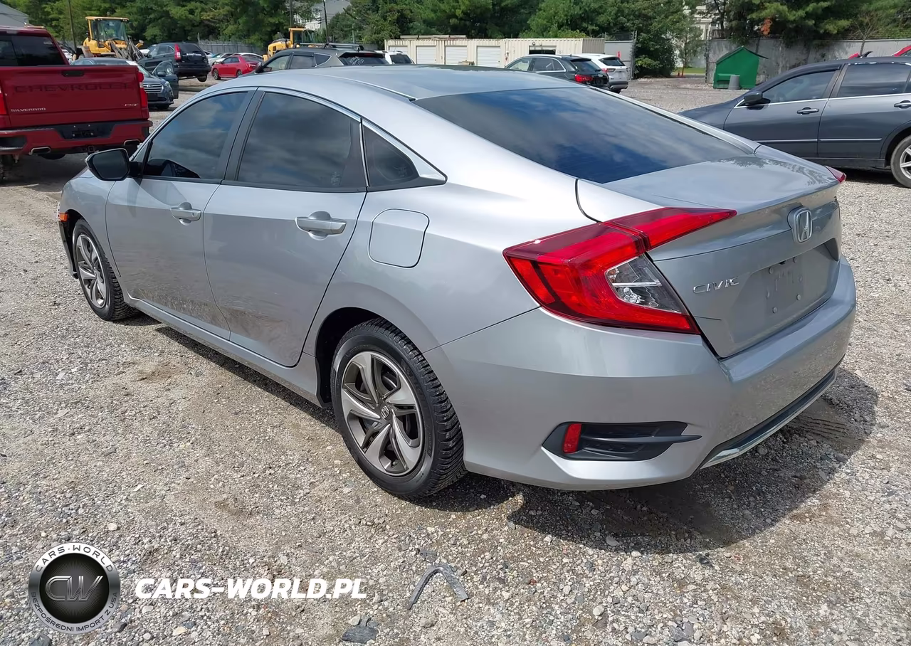 2019 Honda Civic Lx VIN:2HGFC2F69KH538558 - 3