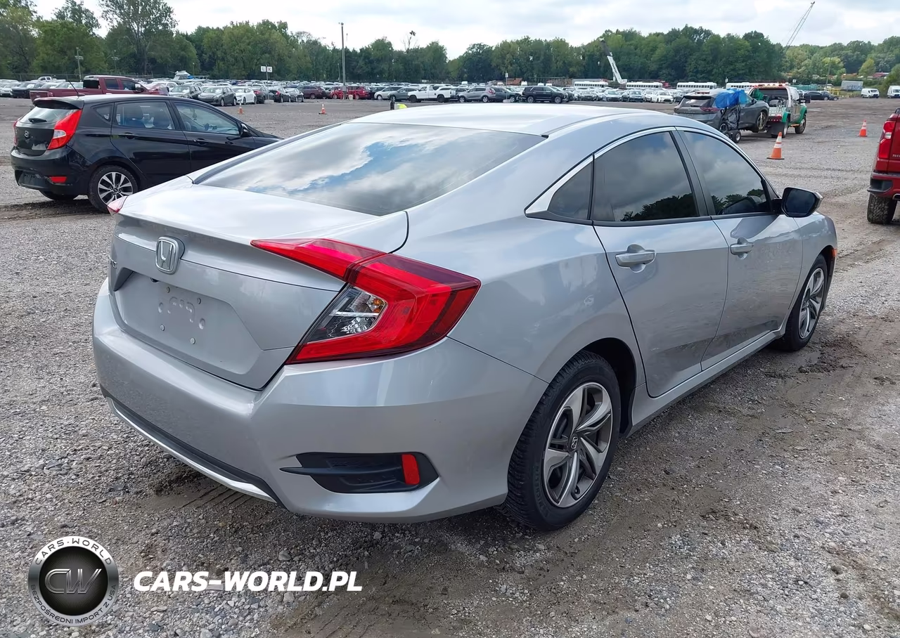 2019 Honda Civic Lx VIN:2HGFC2F69KH538558 - 4