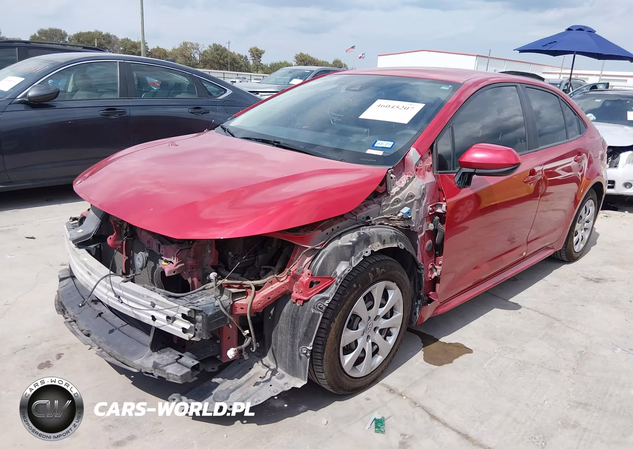 2021 Toyota Corolla Le VIN:JTDEPMAEXMJ163628 - 2