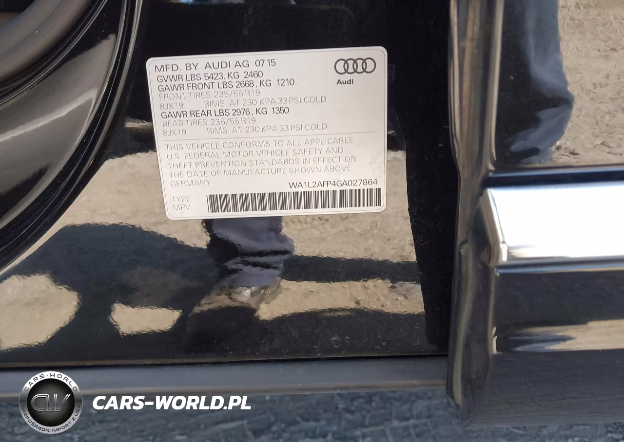 2016 Audi Q5 2.0T Premium VIN:WA1L2AFP4GA027864 - 9
