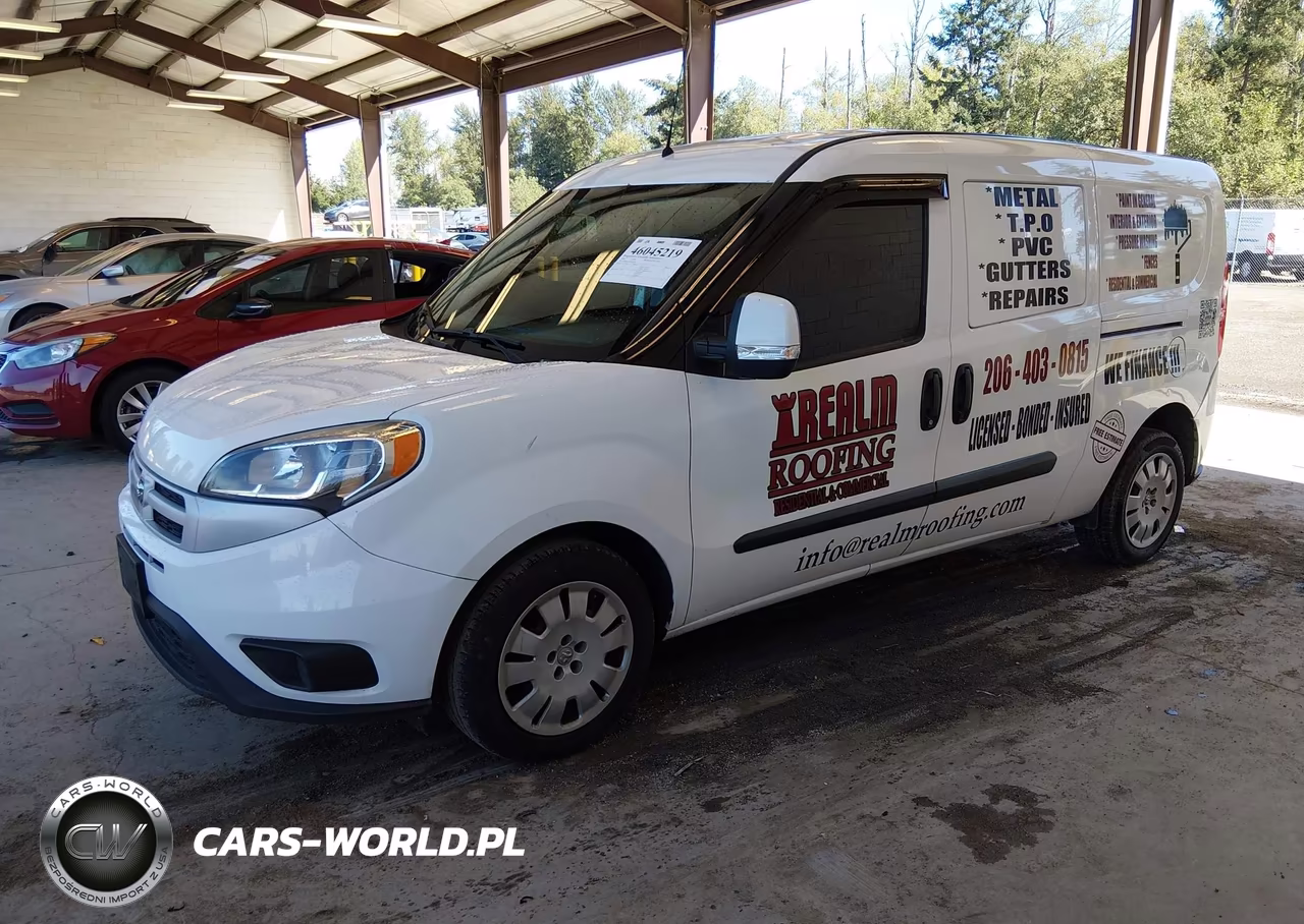 2016 Ram Promaster City Tradesman Slt VIN:ZFBERFBTXG6B50135 - 2