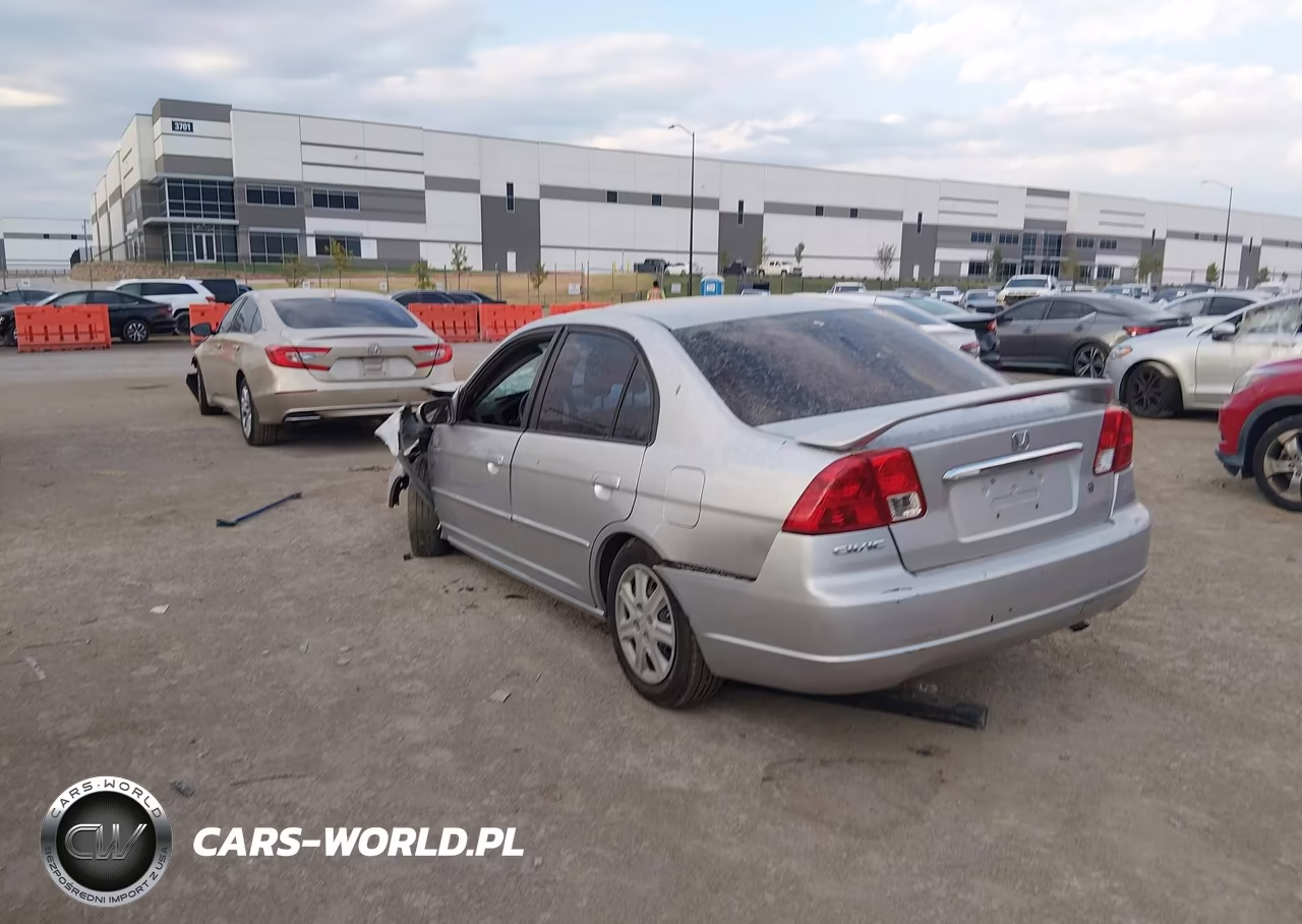 2003 Honda Civic Ex VIN:2HGES26863H610124 - 3