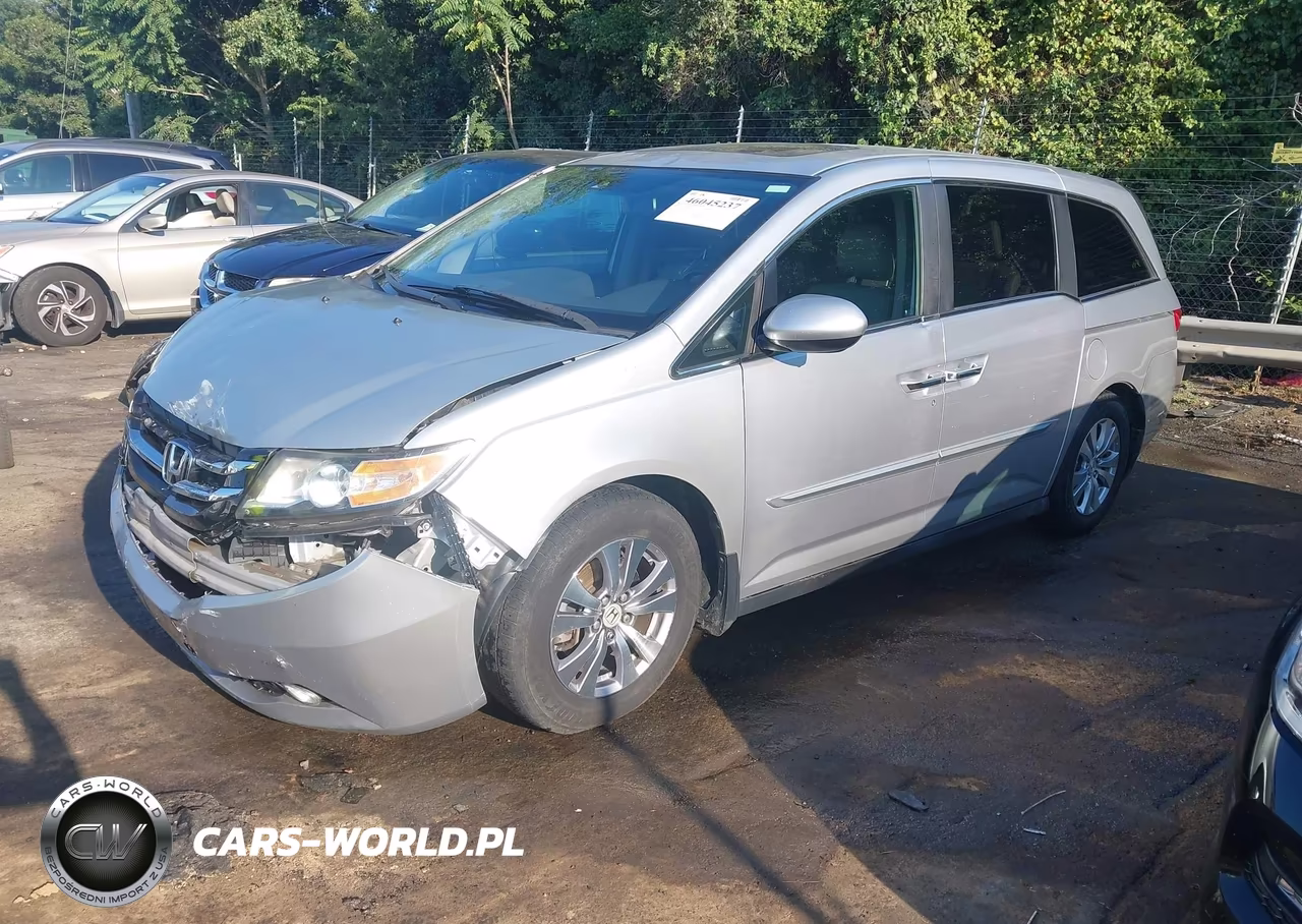 2014 Honda Odyssey Ex-L VIN:5FNRL5H62EB001695 - 2
