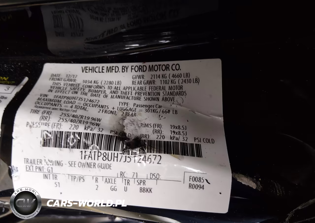 2018 Ford Mustang Ecoboost Premium VIN:1FATP8UH7J5124672 - 9