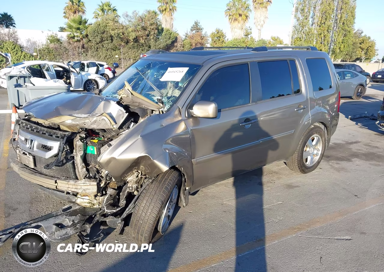 2009 Honda Pilot Ex-L VIN:5FNYF48509B053692 - 2