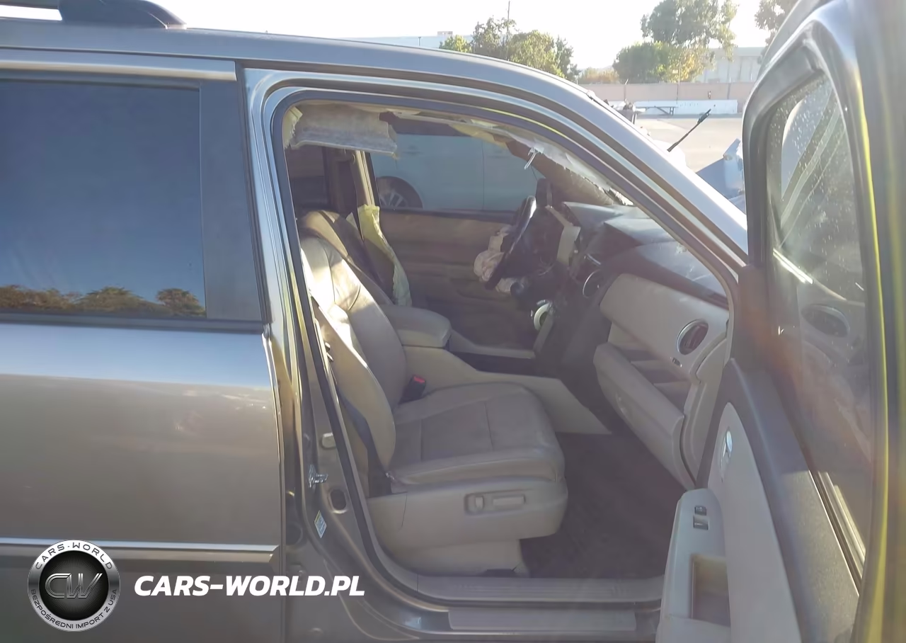 2009 Honda Pilot Ex-L VIN:5FNYF48509B053692 - 5