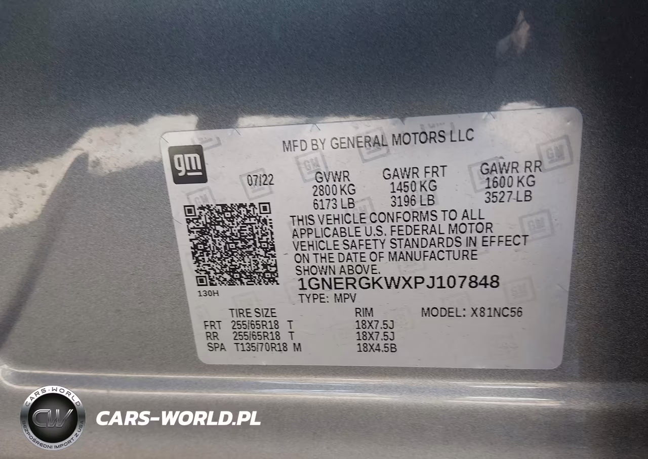 2023 Chevrolet Traverse Fwd Lt Cloth VIN:1GNERGKWXPJ107848 - 9