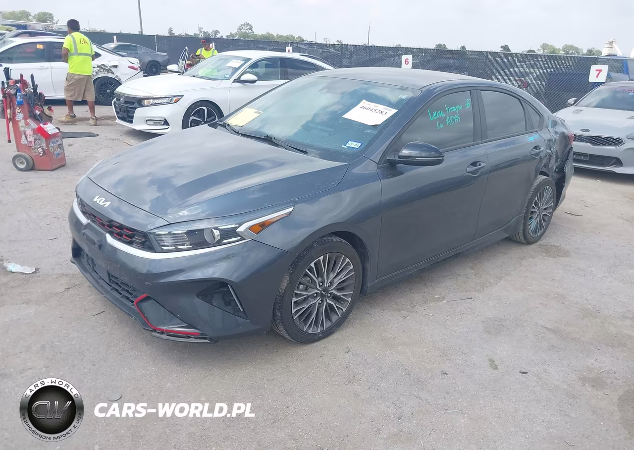 2022 Kia Forte Gt-Line VIN:3KPF54AD7NE489628 - 2