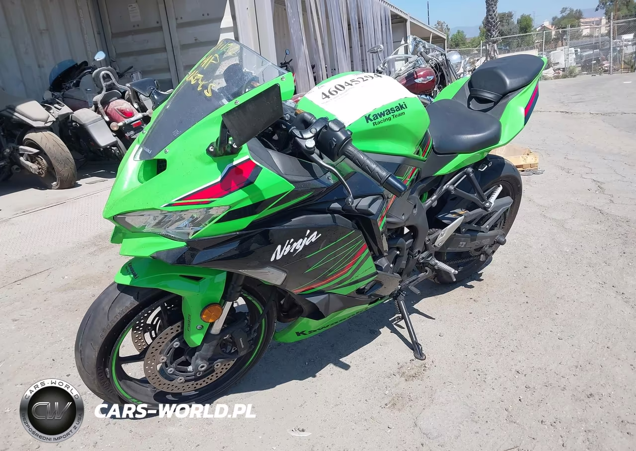 2024 Kawasaki Zx400 S VIN:ML5ZXCS10RDA09973 - 2