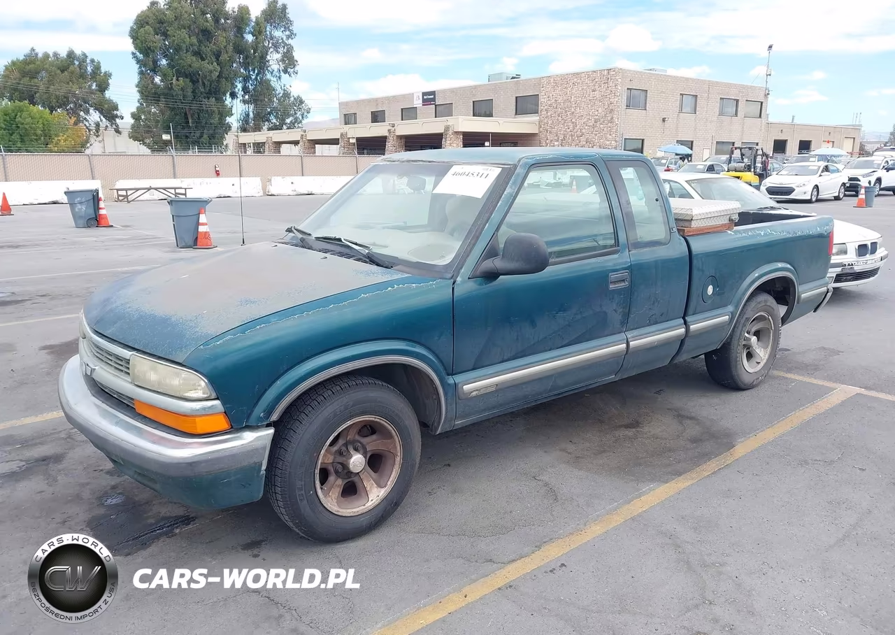 1998 Chevrolet S-10 Ls Fleetside VIN:1GCCS1943WK156713 - 2