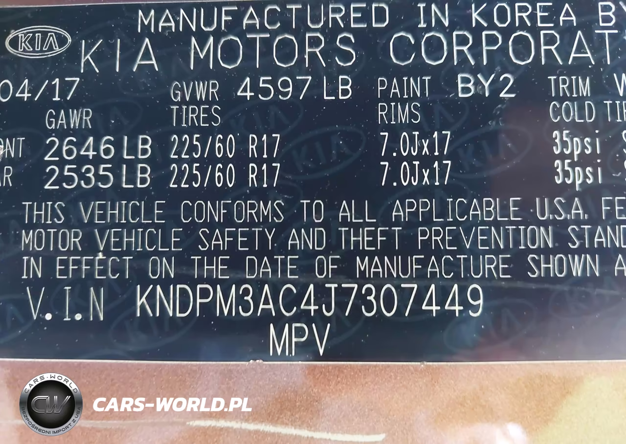 2018 Kia Sportage Lx VIN:KNDPM3AC4J7307449 - 9