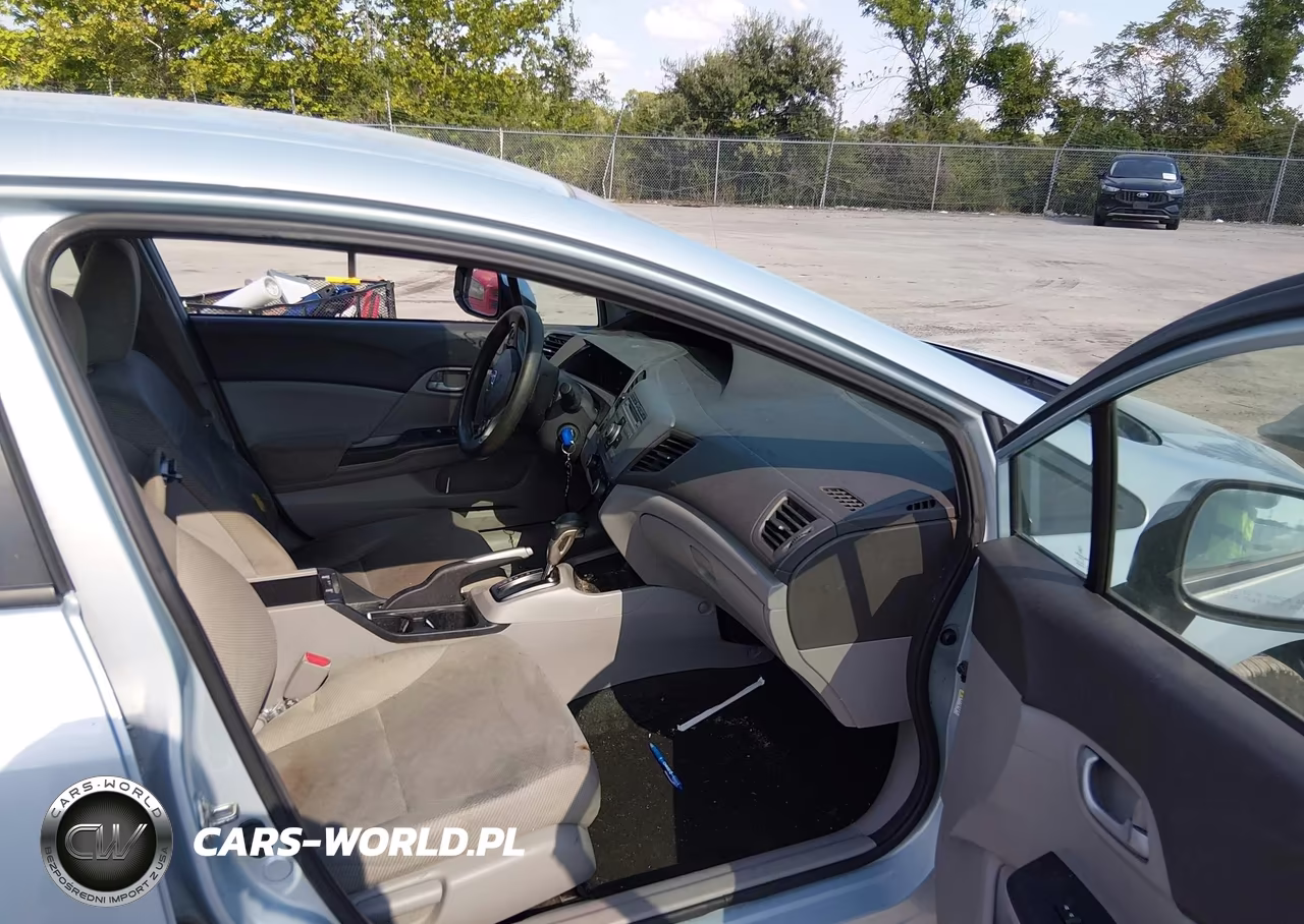 2012 Honda Civic Lx VIN:19XFB2F54CE016295 - 5
