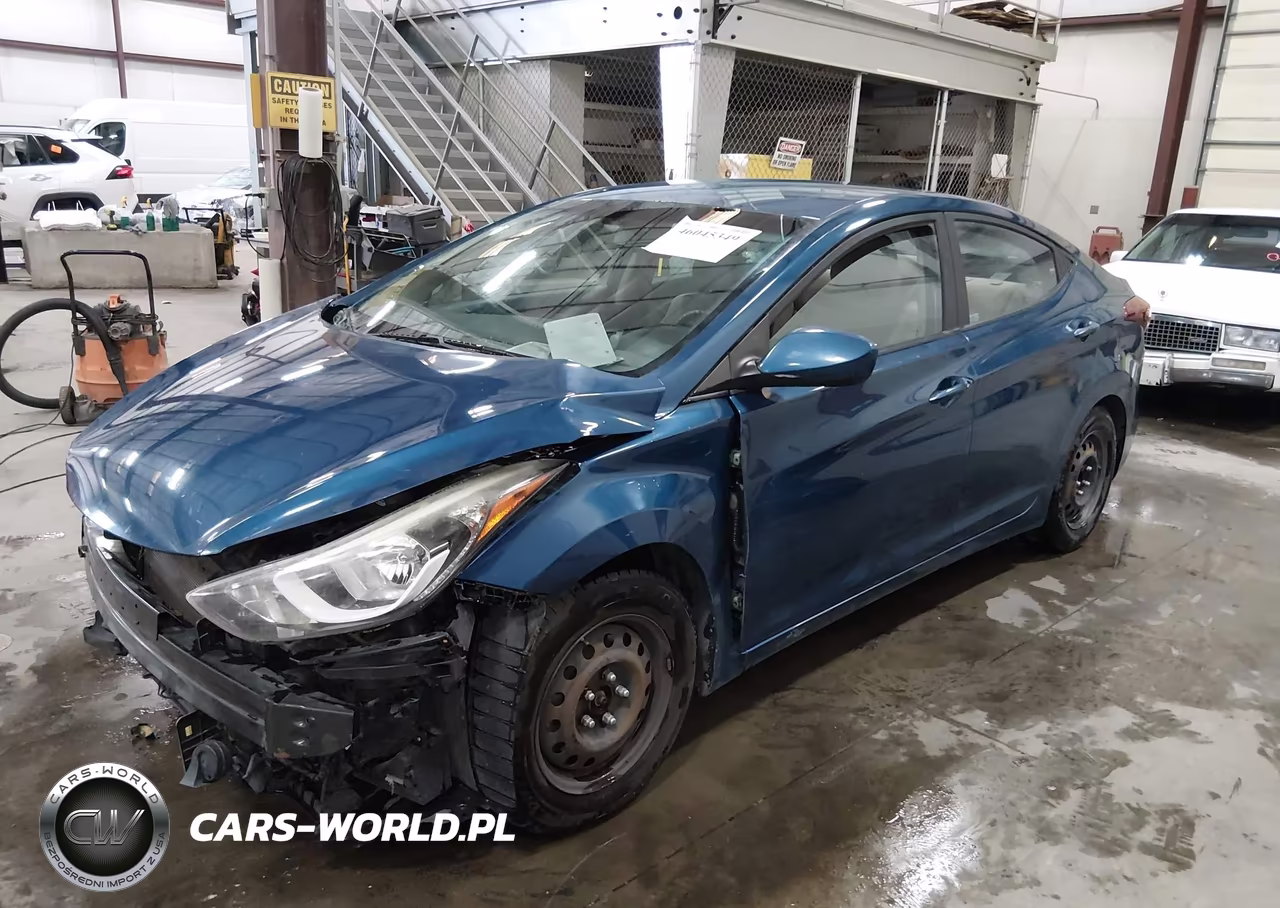 2016 Hyundai Elantra Se VIN:KMHDH4AE6GU649277 - 2