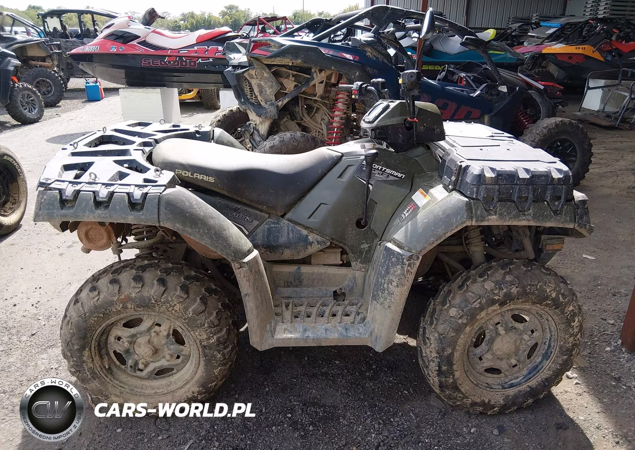 2012 Polaris Sportsman 550 VIN:4XAZN55A0CA373715 - 8