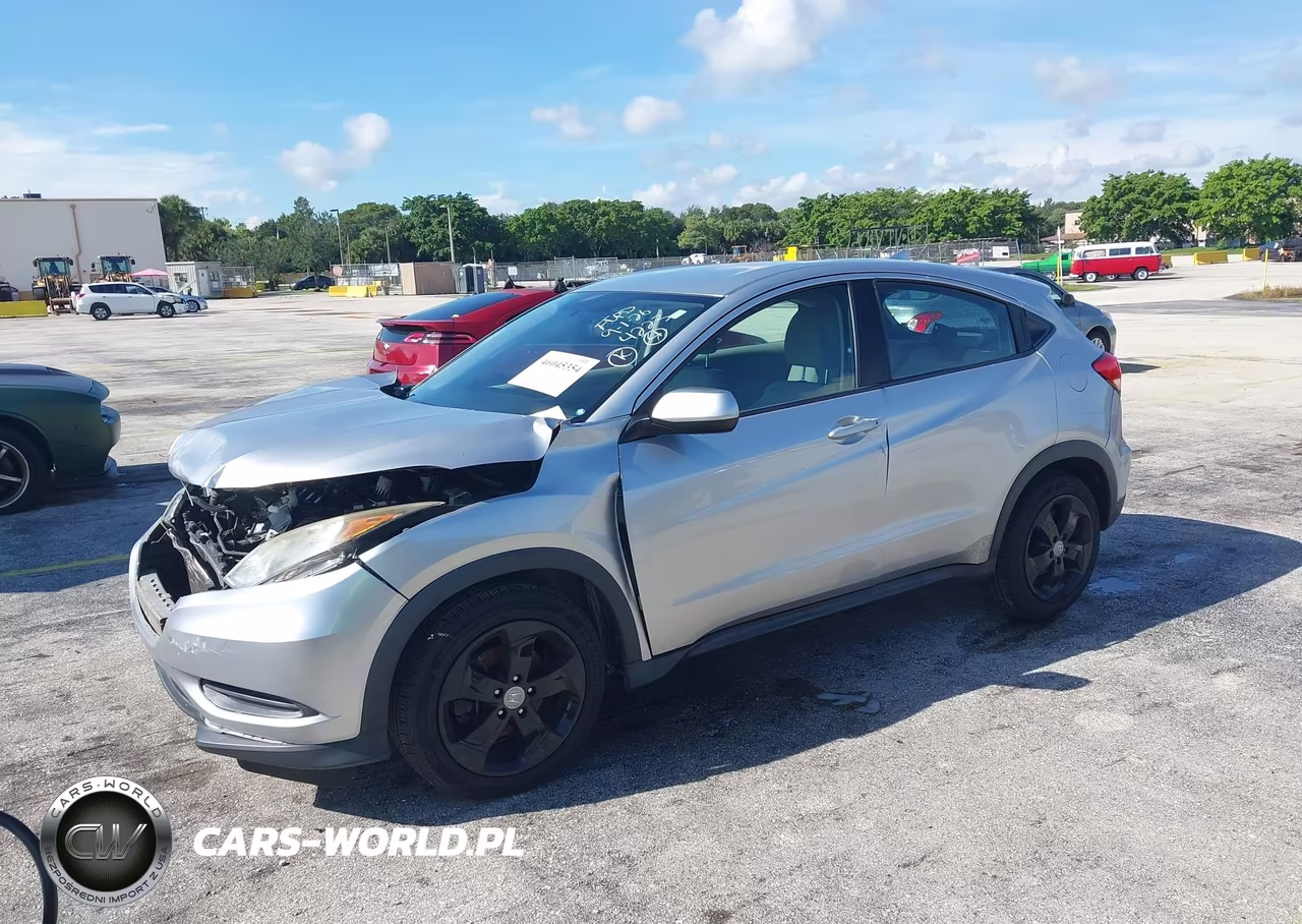 2016 Honda Hr-V Lx VIN:3CZRU6H37GM714223 - 2