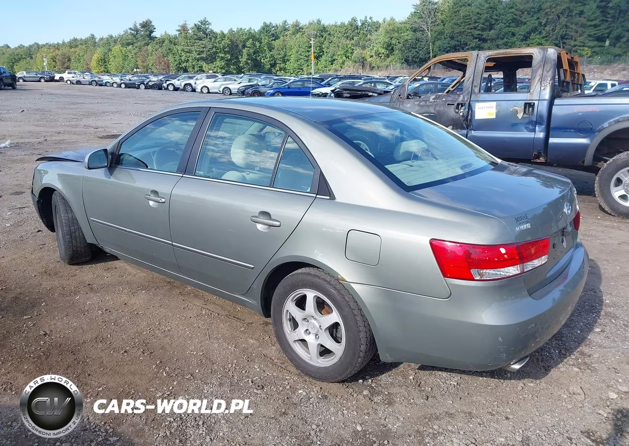 2007 Hyundai Sonata Limited-Limited W-Xm-Se V6 VIN:5NPEU46FX7H190187 - 3