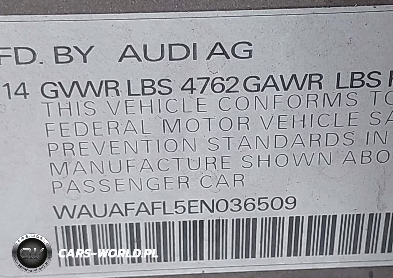 2014 Audi A4 2.0T Premium VIN:WAUAFAFL5EN036509 - 9